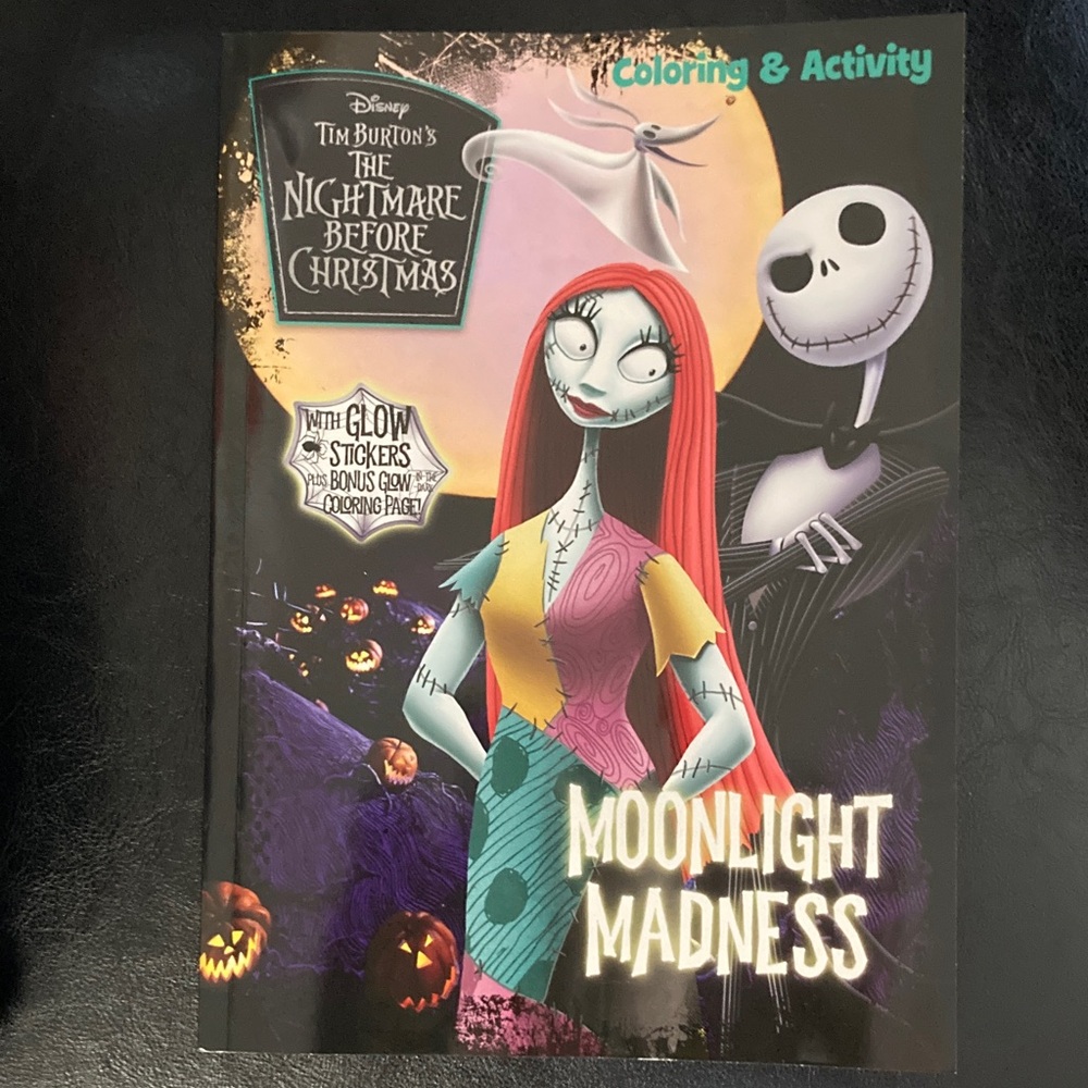Disney The nightmare before Christmas coloring book